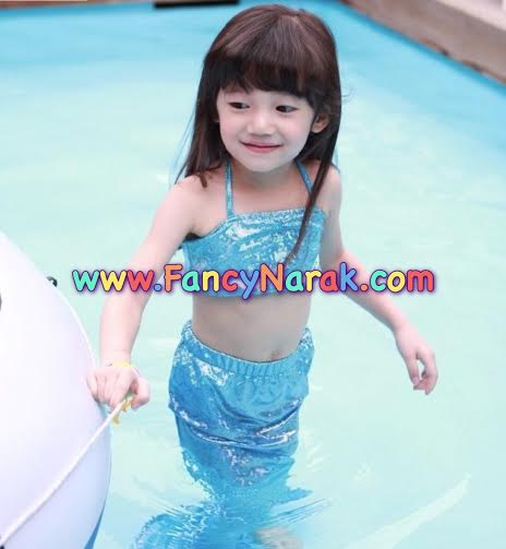 ชุดนางเงือก(ลงน้ำได้) สีฟ้า ชุดนางเงือก(ลงน้ำได้) สีฟ้า