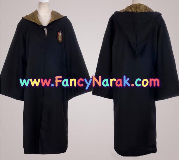 เสื้อคลุม บ้านฮัฟเฟิลพัฟ หน้าอกปัก HUFFLEPUFF เสื้อคลุม บ้านฮัฟเฟิลพัฟ หน้าอกปัก HUFFLEPUFF