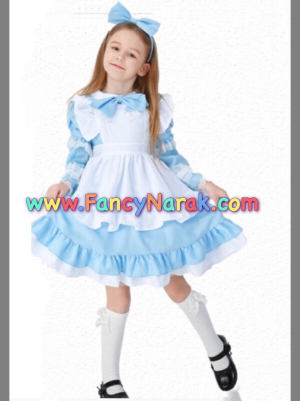 ชุดอลิซ Alice หรูหรา พร้อมที่คาดผม