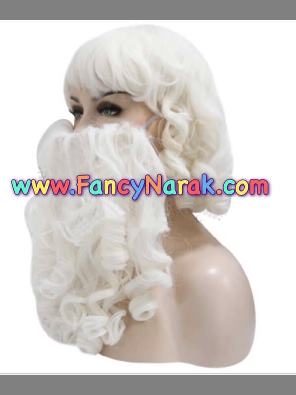 หนวดเคราซานตาครอส วิก แว่น เกรดA หนวดเคราซานตาครอส วิก แว่น เกรดA