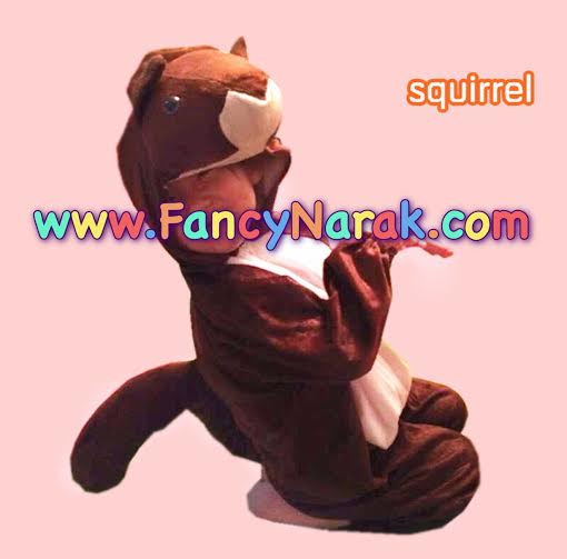 ชุดแฟนซีกระรอก ชุดกระรอก squirrel