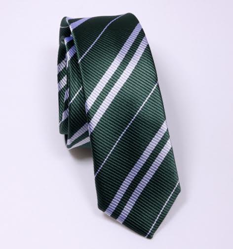  เนคไทด์ สลิธีริน Slytherinnecktie 145X7 cm  (แบบไม่มีโลโก้)