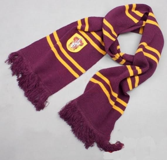 ผ้าพันคอ ผืนใหญ่ กริฟฟินดอร์ Gryffindor  scarf 193X25 cm