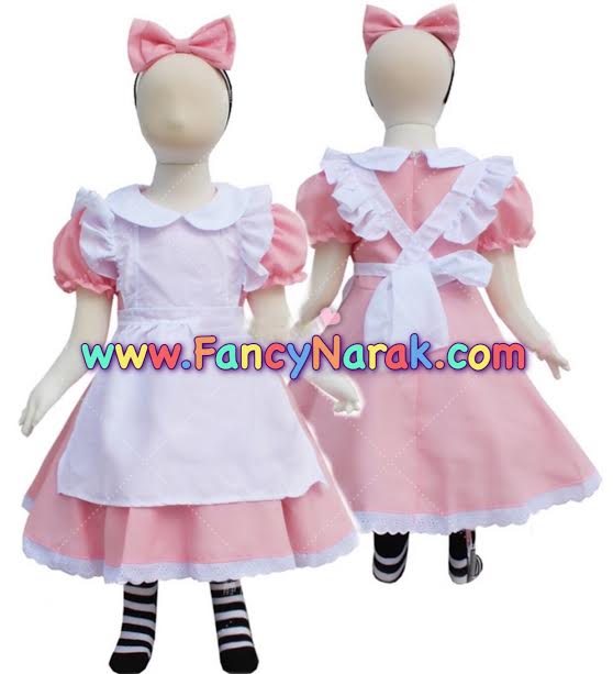 ชุดอลิซ Alice สีชมพู ชุดอลิซ Alice สีชมพู