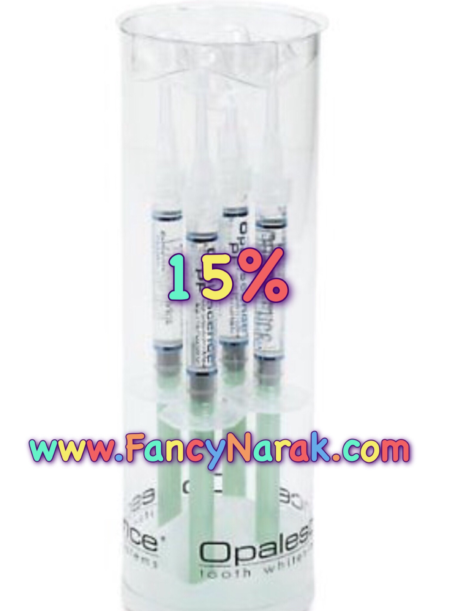 OPALESCENCE เจลฟอกสีฟัน กลิ่นมินต์ 15% 4 หลอด