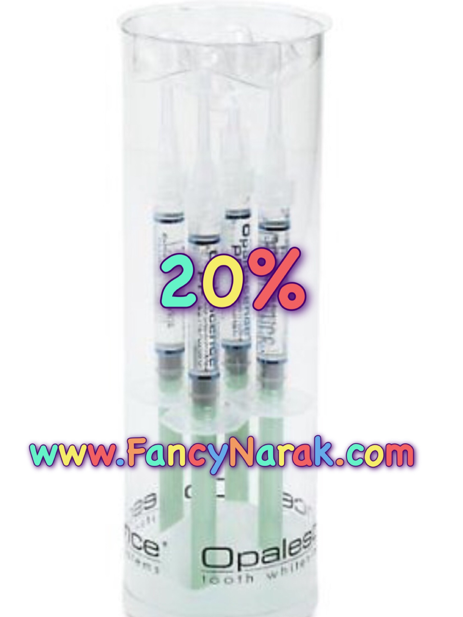 OPALESCENCE เจลฟอกสีฟัน กลิ่นมินต์ 20% 4 หลอด