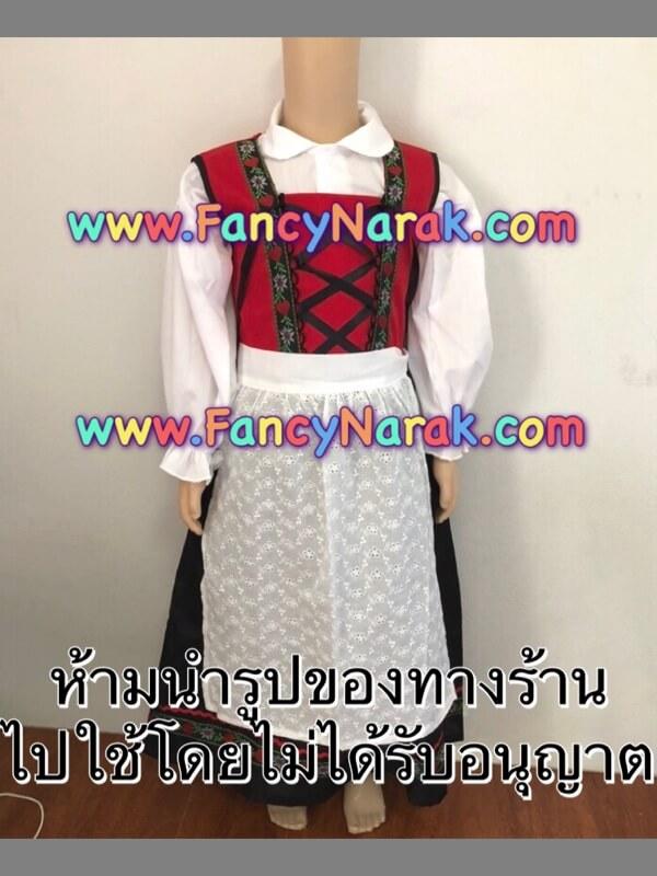 ชุดนอร์เวย์ norway bunad นอรเวย์