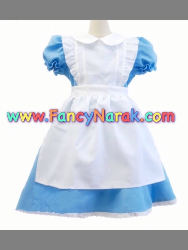 ชุดอลิซ Alice สีฟ้าเข้ม