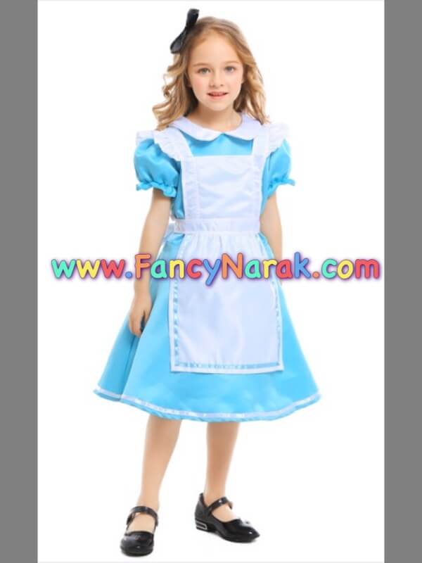 ชุดอลิซ Alice พร้อม กิ๊บโบว์ติดผม