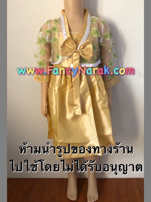 ชุดเกาหลี ฮันบก เด็กผู้หญิง