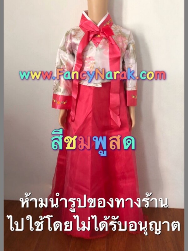 ชุดเกาหลี ฮันบก เด็กผู้หญิง