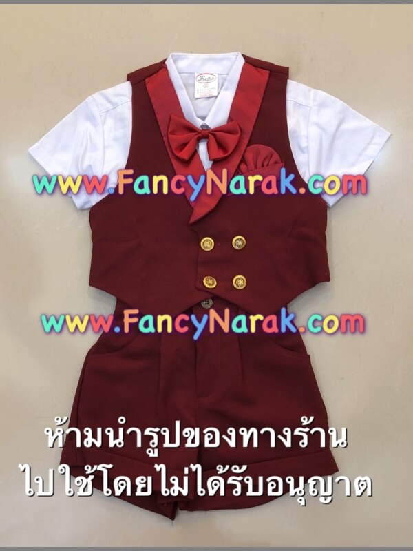 ชุดสูทกั๊ก  (เนื้อผ้าสูทจริง ไม่ใช่สูทจีน)