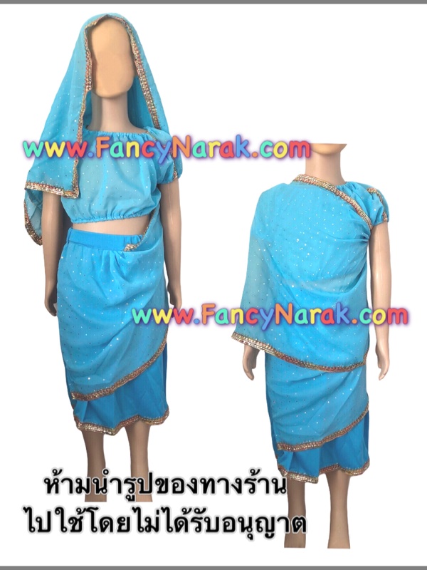 ชุดอินเดีย ชุดส่าหรี เด็กผู้หญิง