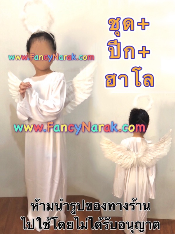 ชุดฑูตสวรรค์ ชุดเทวดา ชุดคิวปิด cupid