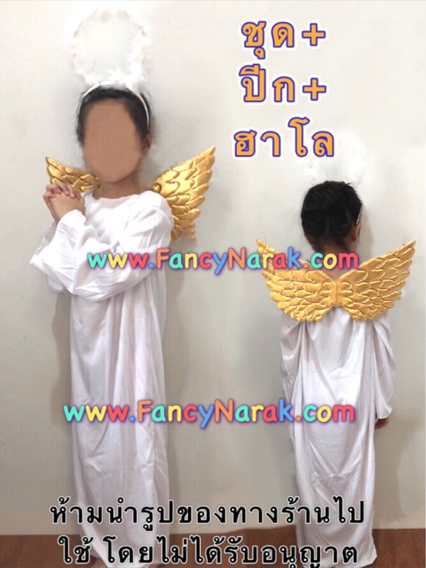 ชุดฑูตสวรรค์ ชุดเทวดา ชุดคิวปิด cupid