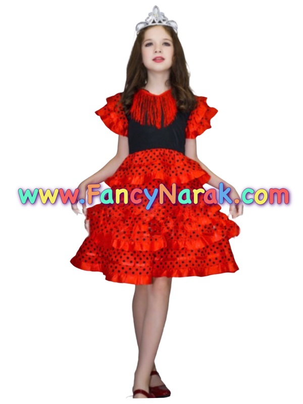 ชุดสเปน flamenco ฟลาเมงโก ฟลาเมงโก้ spain