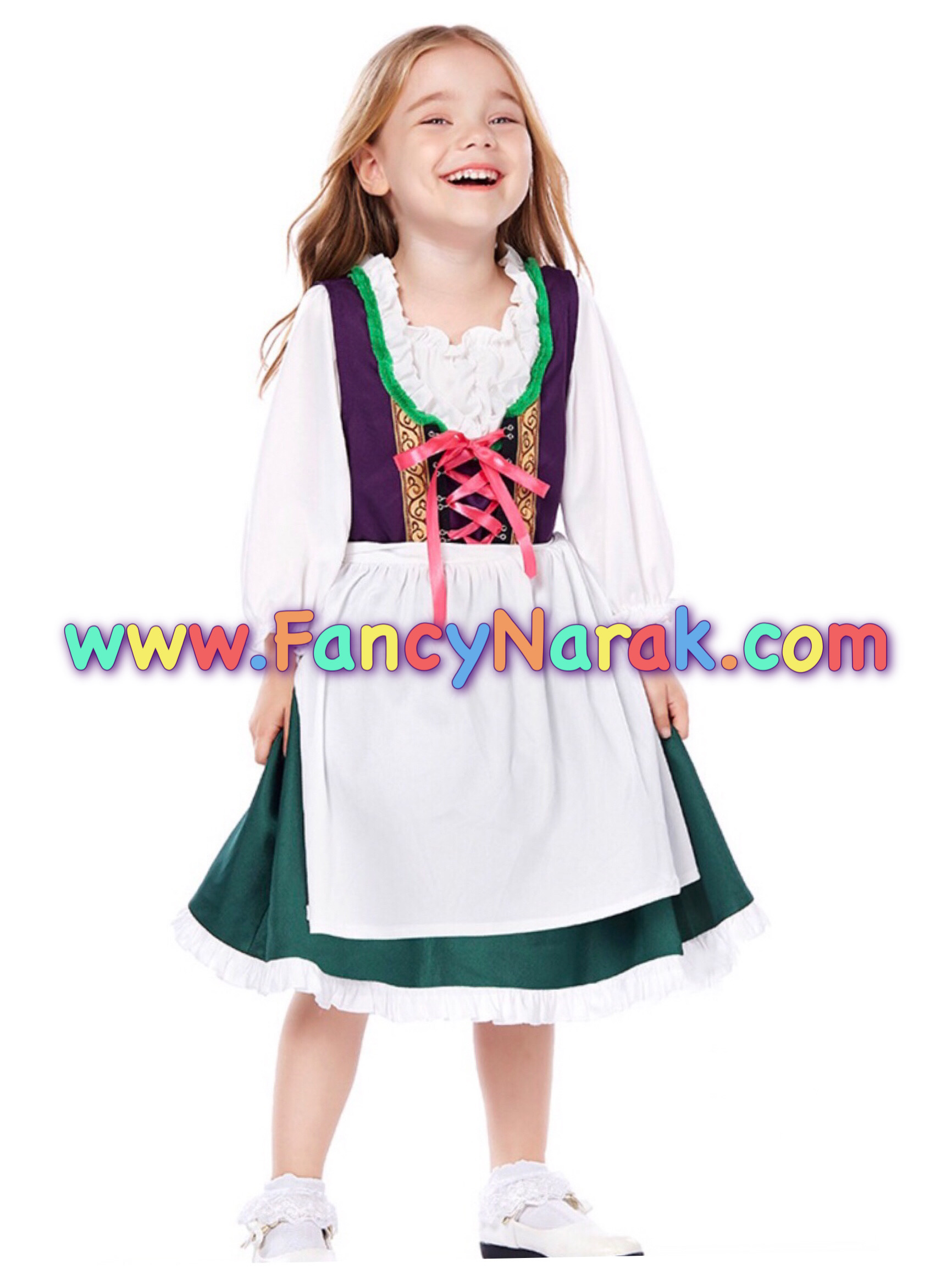 ชุดออสเตรีย เกรดA Dirndl austrian
