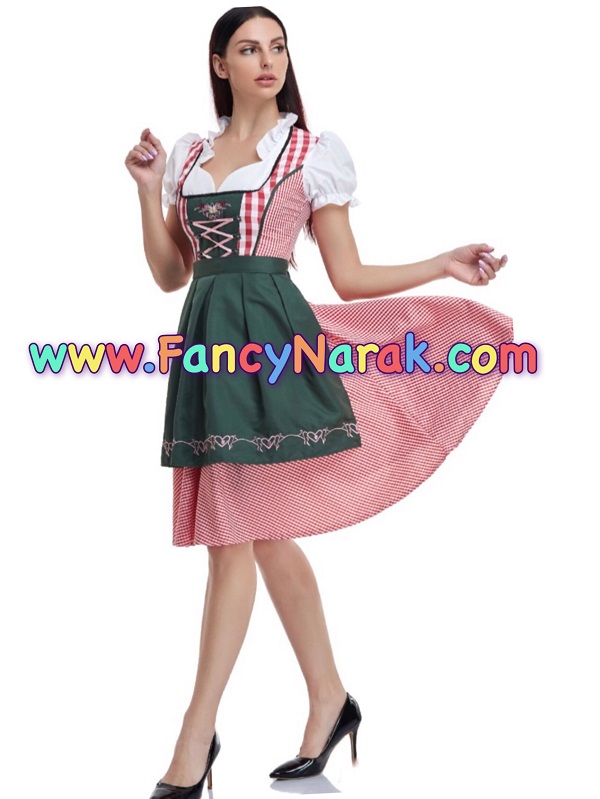 ชุดยุโรป ชุดเยอรมัน ผู้ใหญ่ ชุดบาวาเรี่ยน german bavarian oktoberfest