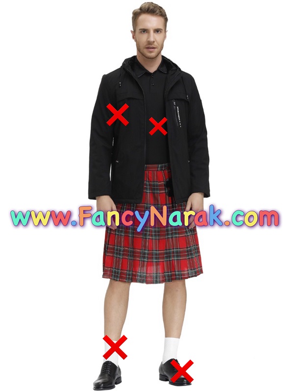 ชุดสกอตแลนด์ (Scotland) *เฉพาะกระโปรง*  สก๊อตแลนด์