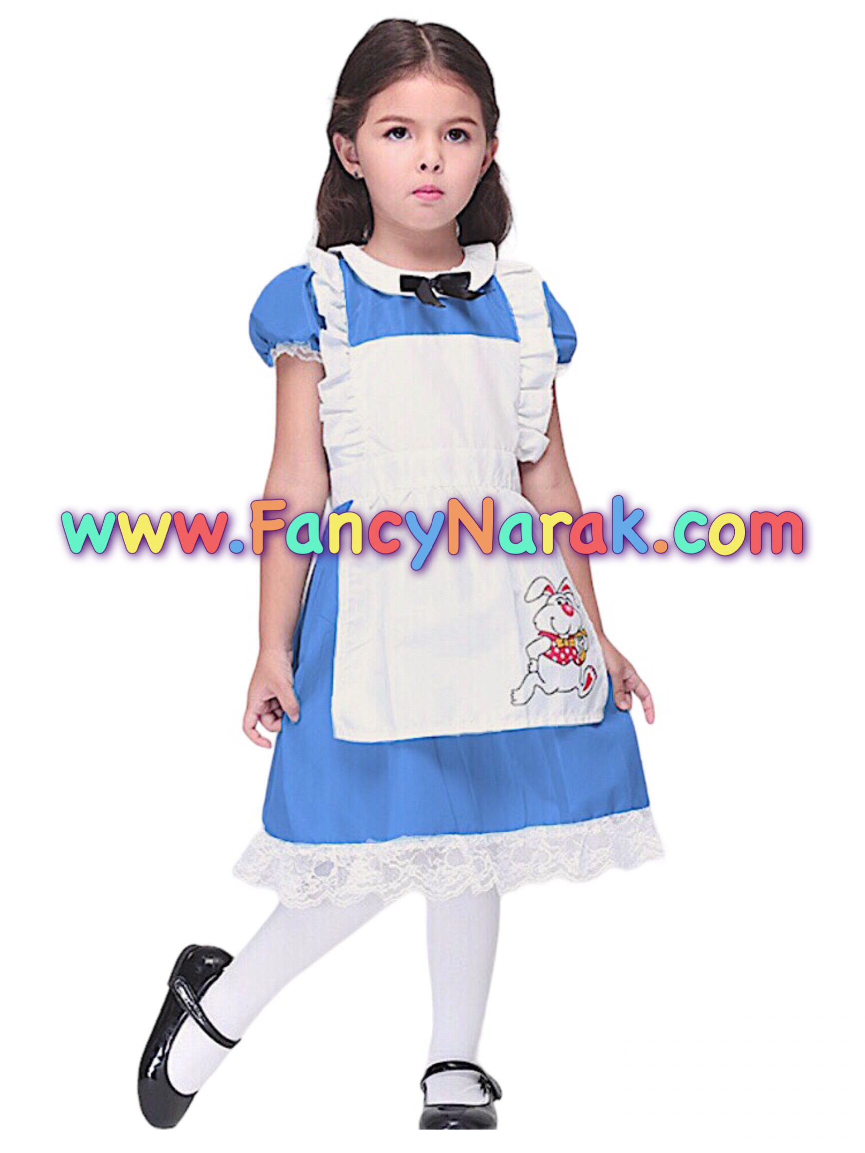 ชุดอลิซ Alice สีฟ้าเข้ม