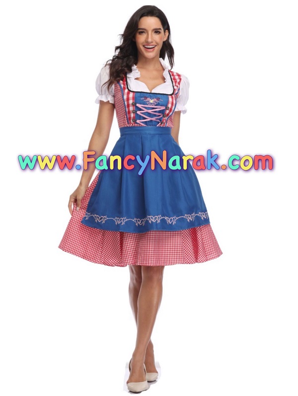 ชุดยุโรป ชุดเยอรมัน ผู้ใหญ่ ชุดบาวาเรี่ยน german bavarian oktoberfest