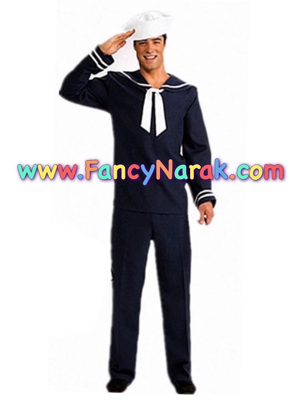 ชุดทหารเรือ กะลาสี sailor ผู้ใหญ่