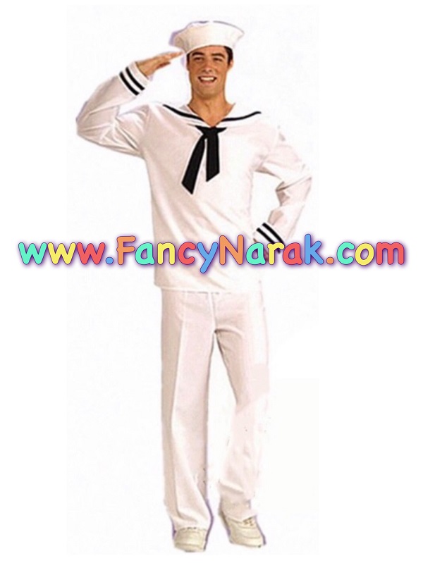 ชุดทหารเรือ กะลาสี sailor ผู้ใหญ่